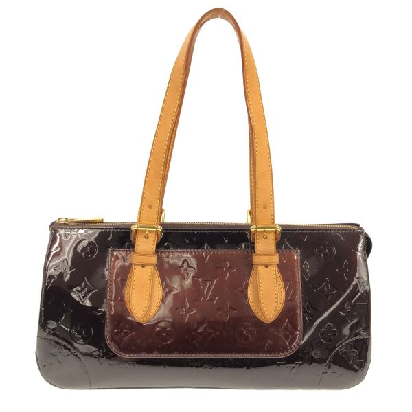 37915630 1 Louis Vuitton Rosewood Avenue Patent Leather Shoulder Bag Amaranth