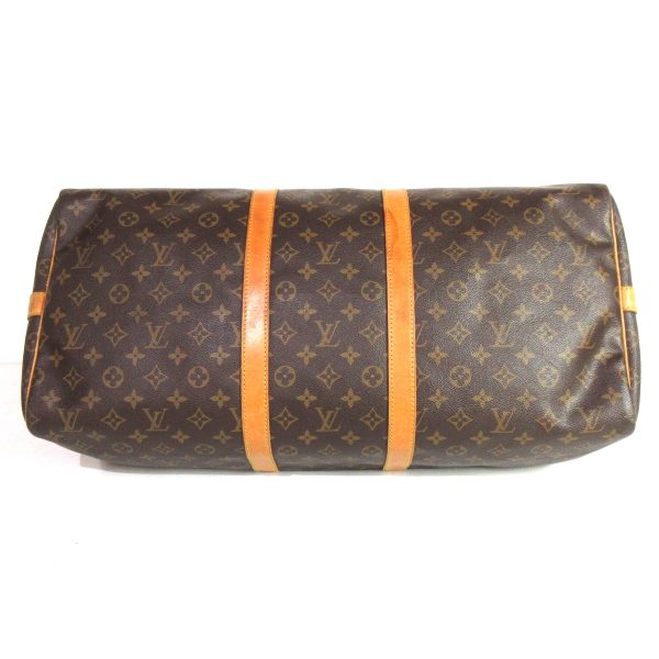 37915714 4 Louis Vuitton Keepall Bandouliere Monogram Canvas Boston Bag Brown