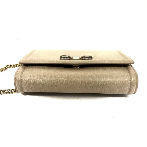 37915848 4 Salvatore Ferragamo Genie Chain Shoulder Bag Beige