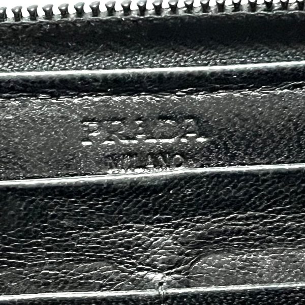 37916004 5 Prada Long Wallet Nylon Black