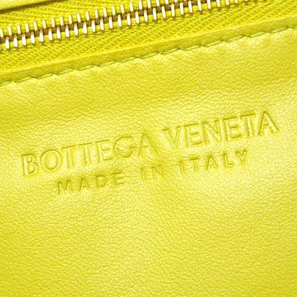 37916584 7 Bottega Veneta Brick Cassette Shoulder Bag Leather Yellow