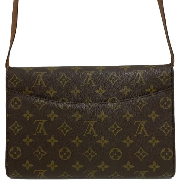 37916851 3 Louis Vuitton Bordeaux Monogram Canvas Shoulder Bag Brown