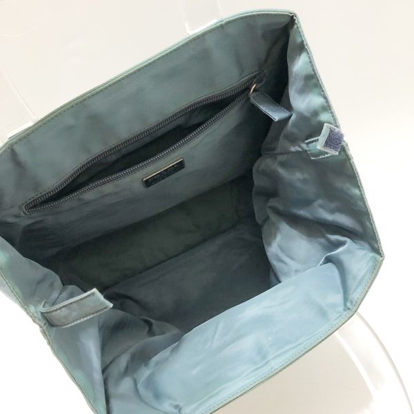 37917145 7 Prada Tote Bag Nylon Blue Gray