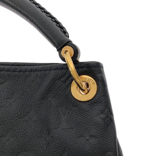 37917147 10 Louis Vuitton Artsy Monogram Empreinte Leather Handbag Black