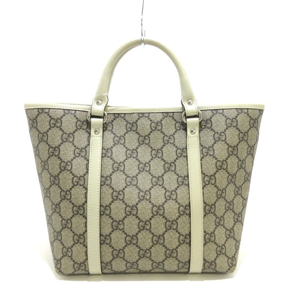 37917774 3 Gucci GG Supreme Tote Bag Mini Beige Brown