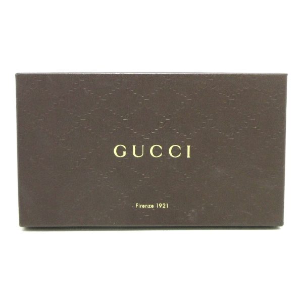 37917807 10 Gucci Shimaline Leather Long Wallet Round Zipper Black