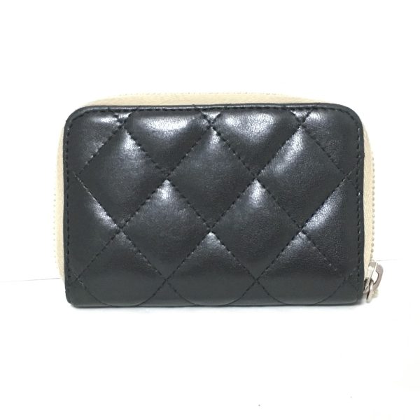 37918691 2 Chanel Matelasse Coin Case Lambskin Black