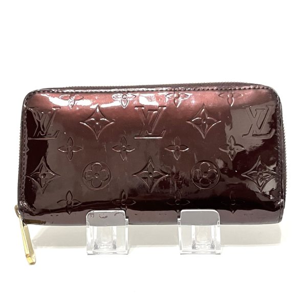 37919237 1 Louis Vuitton Zippy Wallet Patent Leather Long Wallet Amarant