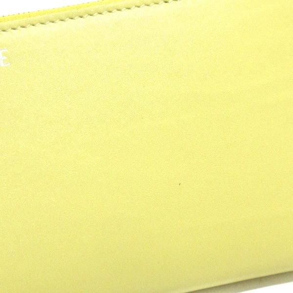 37919773 6 Loewe Knot Zip Around Long Wallet Round Zipper Yellow