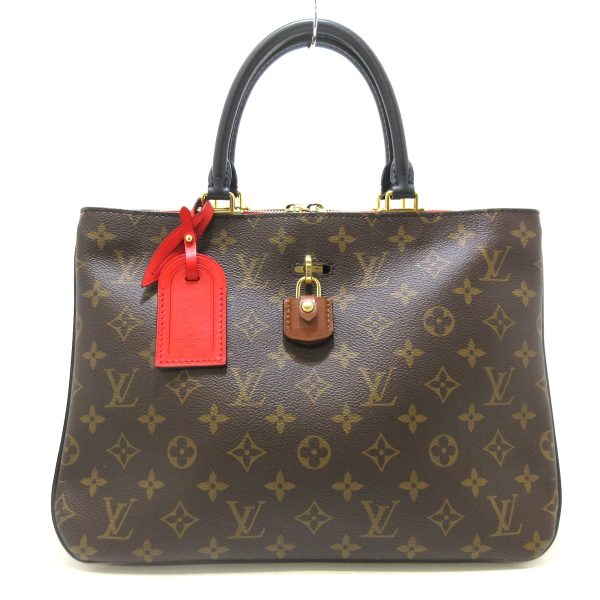 37920102 1 Louis Vuitton Mille feuille Monogram Canvas Leather Handbag Red