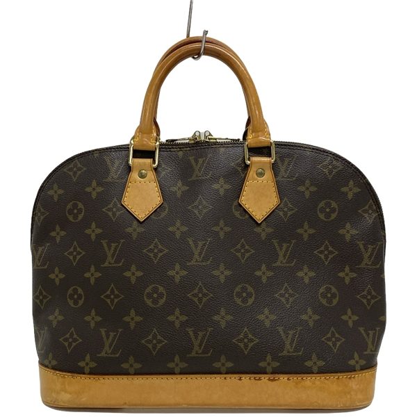 37920352 1 Louis Vuitton Alma Monogram Canvas Handbag Brown