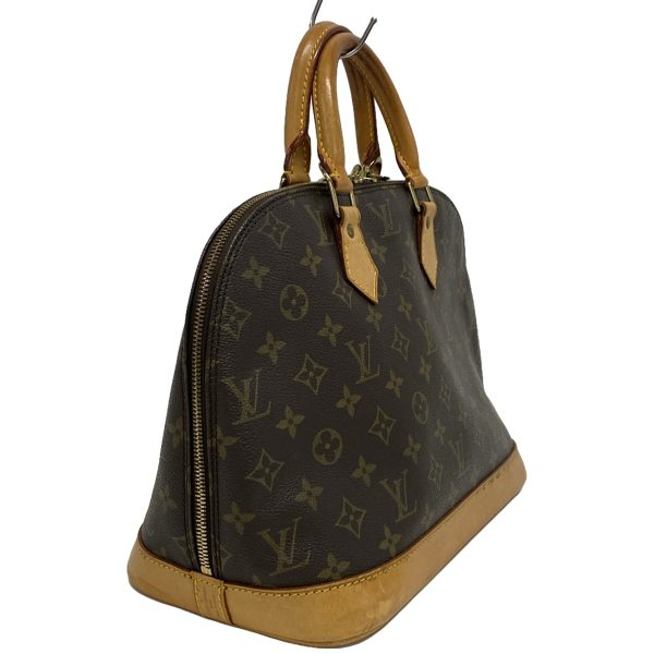 37920352 2 Louis Vuitton Alma Monogram Canvas Handbag Brown