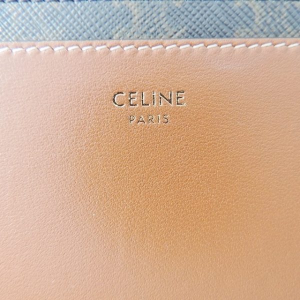 37920762 4 Celine Triomphe Canvas Coin Case Brown