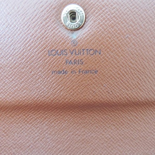 37920866 5 Louis Vuitton Porte Tresor Monogram Canvas Trifold Wallet Brown