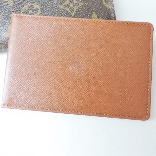 37920866 7 Louis Vuitton Porte Tresor Monogram Canvas Trifold Wallet Brown