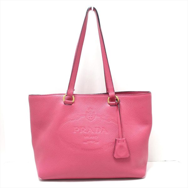 37920931 1 Prada Tote Bag Leather Pink