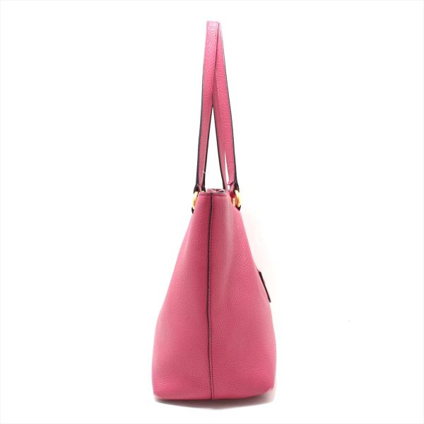 37920931 2 Prada Tote Bag Leather Pink