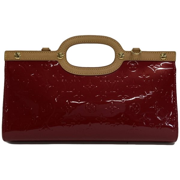 37921224 1 Louis Vuitton Roxbury Drive Patent Leather Handbag Red