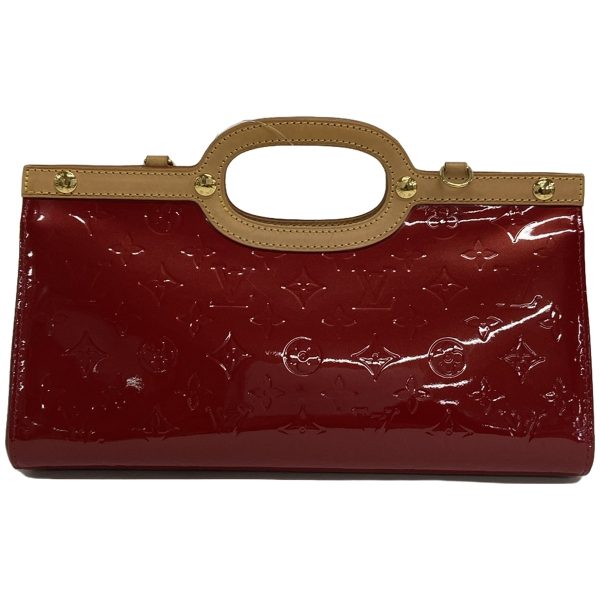 37921224 3 Louis Vuitton Roxbury Drive Patent Leather Handbag Red