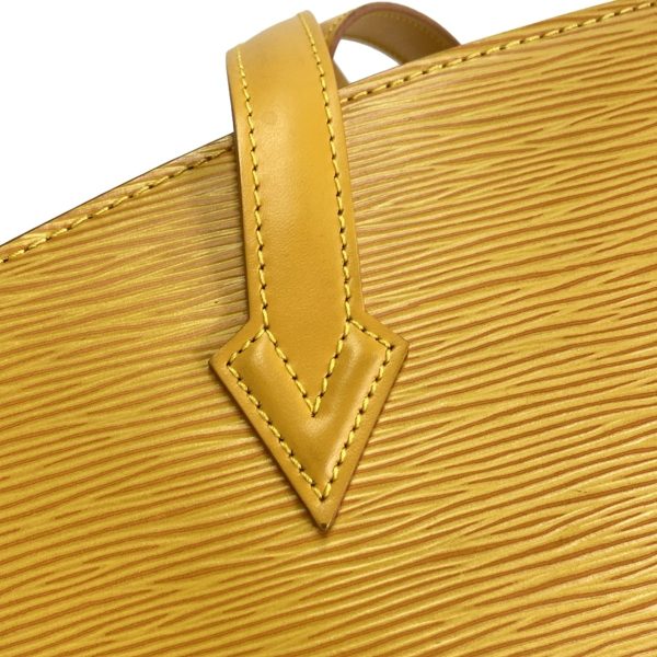 37921538 11 Louis Vuitton Saint Jacques Leather Shoulder Bag Jaune