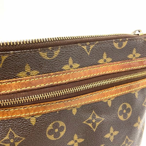 37921767 12 Louis Vuitton Pochette Bossfall Monogram Canvas Crossbody Shoulder Bag Brown