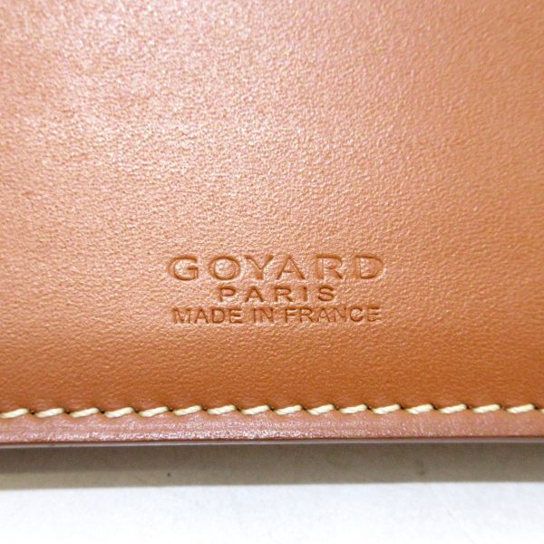 37922485 5 Goyard Saint Lambert Coated Canvas Wallet Black Ivory Brown