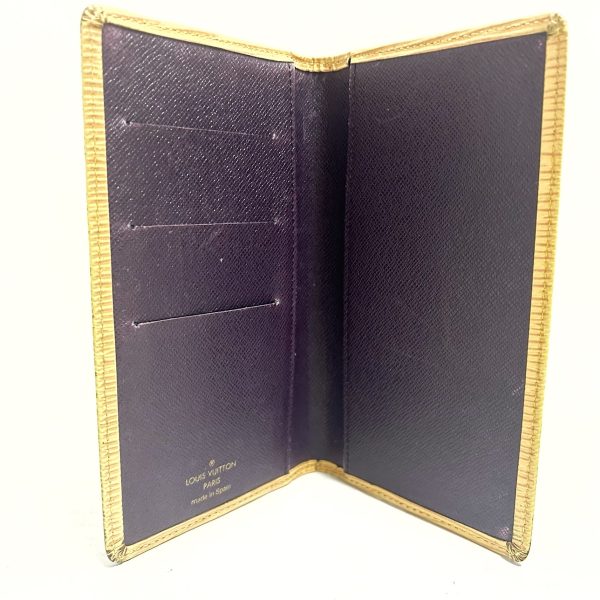 37924001 3 Louis Vuitton Agenda Posh Notebook Leather Jaune