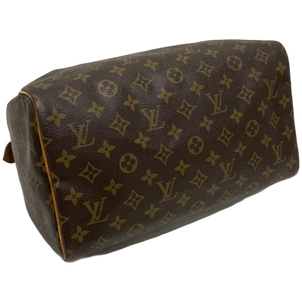 37924684 4 Louis Vuitton Speedy Monogram Canvas Handbag Brown