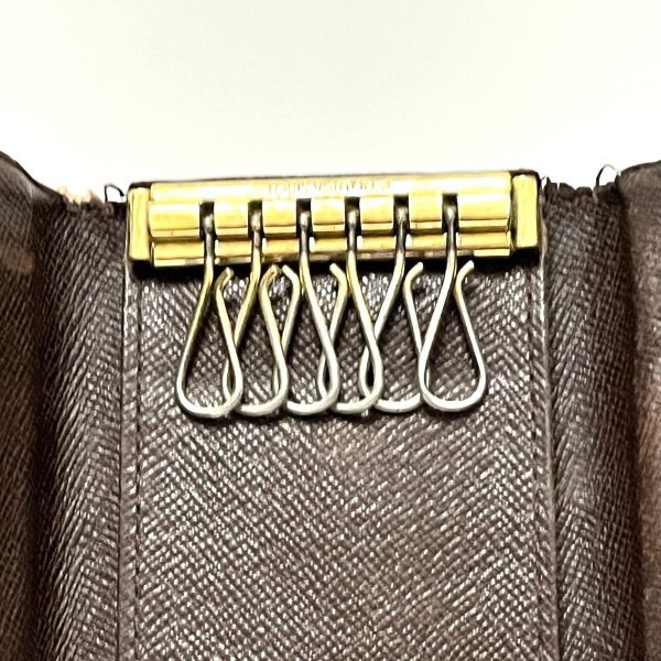 37924693 4 Louis Vuitton Multicle Damier Canvas Key Case Ebene