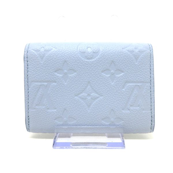 37925468 2 Louis Vuitton Portomone Rosali Monogram Empreinte Leather Coin Case Blue