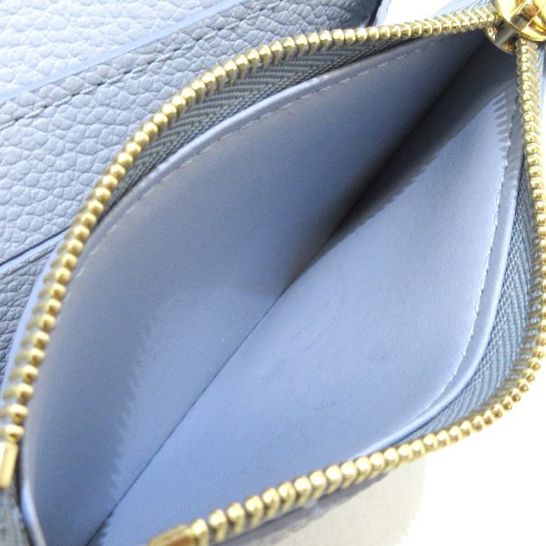 37925468 4 Louis Vuitton Portomone Rosali Monogram Empreinte Leather Coin Case Blue