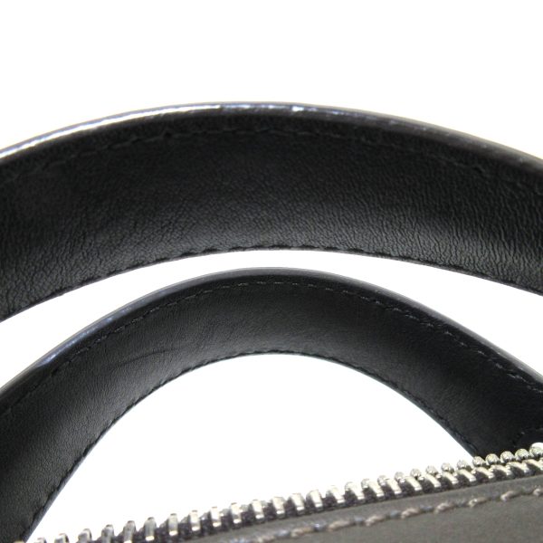 37926335 8 Fendi Visible Handbag Dark Gray Black Leather