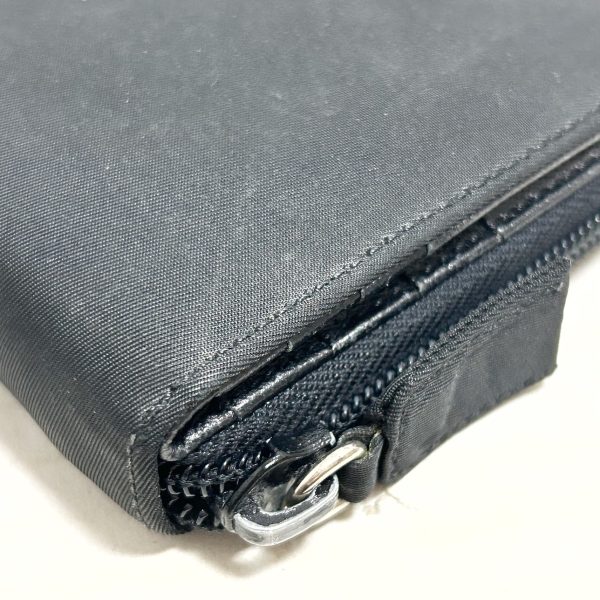 37927013 7 Prada Bifold Wallet Nylon Black