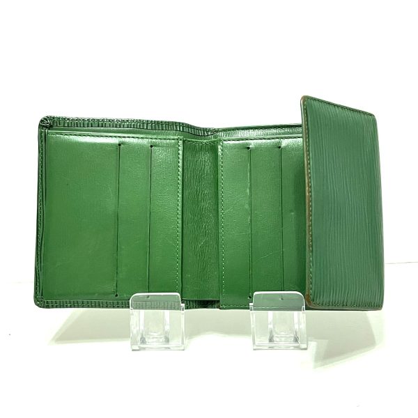 37927035 3 Louis Vuitton Portomonebier Cult Leather W Hook Wallet Borneo Green