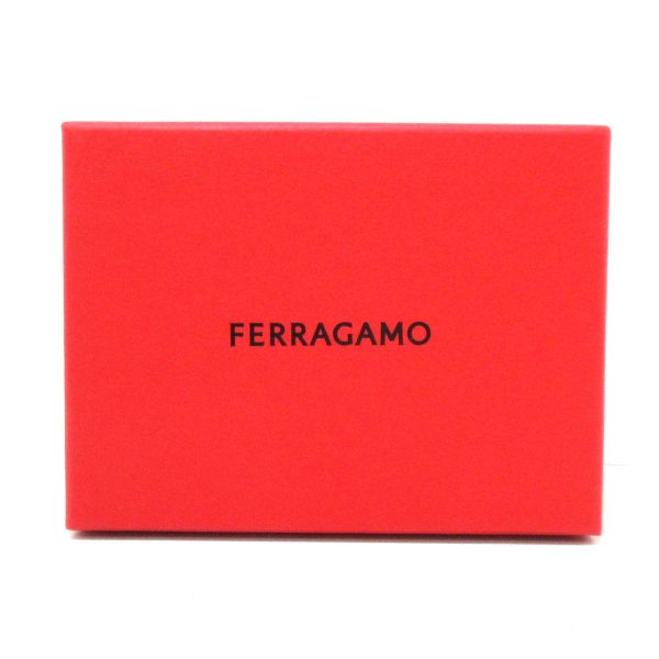 37928050 9 Salvatore Ferragamo Compact Vara Trifold Wallet Blue Leather