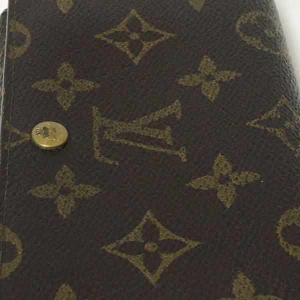 37928170 10 Louis Vuitton Portomone Vietresor Monogram Canvas Bifold Wallet Brown