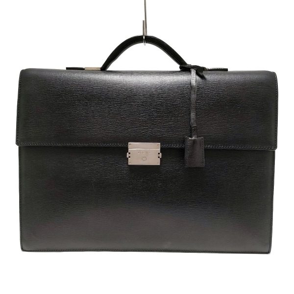 37929008 1 Loewe Business Bag With Body Lock Leather Black