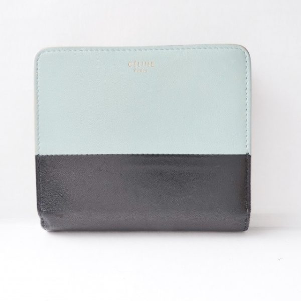 37929769 1 Celine Bifold Leather Wallet Navy