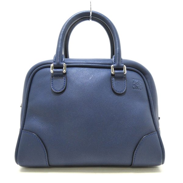 37930246 1 Loewe Amazona 75 Small Handbag Leather Navy