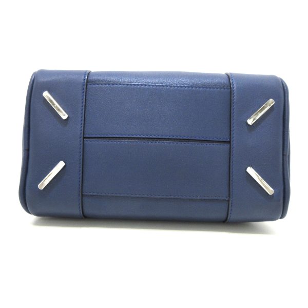 37930246 4 Loewe Amazona 75 Small Handbag Leather Navy