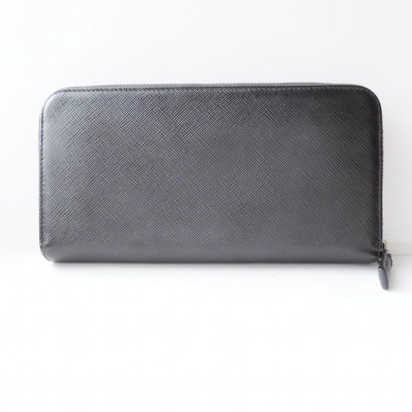 37930902 2 Prada Long Wallet Leather Black