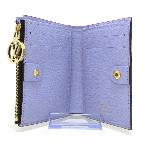 37931162 3 Louis Vuitton Portofeuil Irisa Monogram Canvas Bifold Wallet Iris