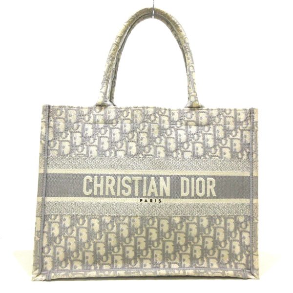 37931793 1 Dior Book Tote Medium Bag Ivory Gray