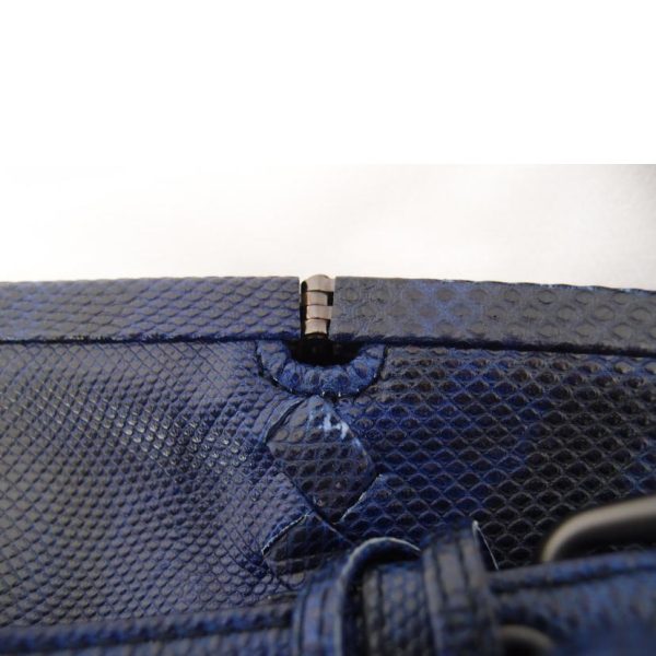 37932 7 Bottega Veneta Intrecciato Tote Blue