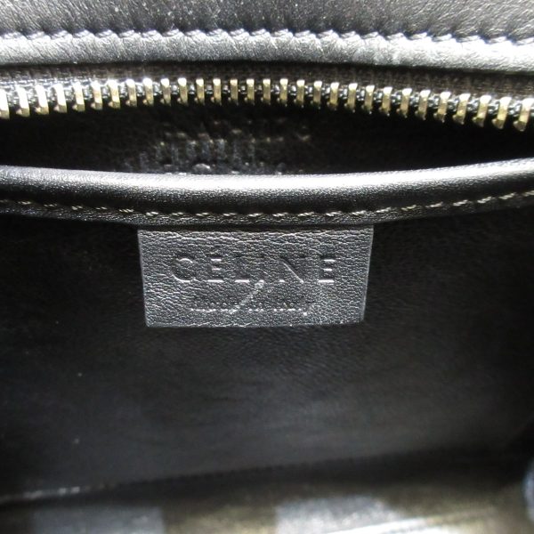 37932496 7 Celine Luggage Nano Shopper Smooth Calf Handbag Black