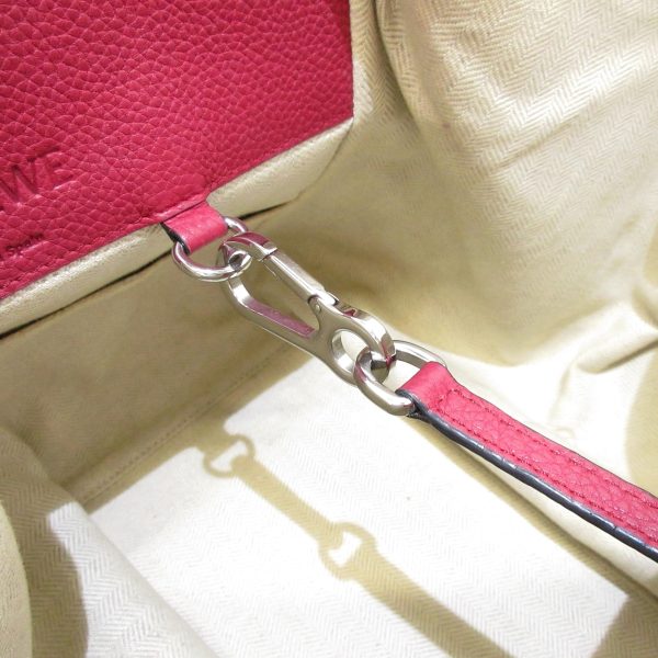 37932649 10 Loewe Hammock Bag Small Handbag Leather Red