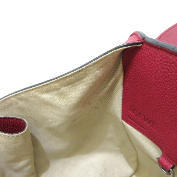 37932649 13 Loewe Hammock Bag Small Handbag Leather Red