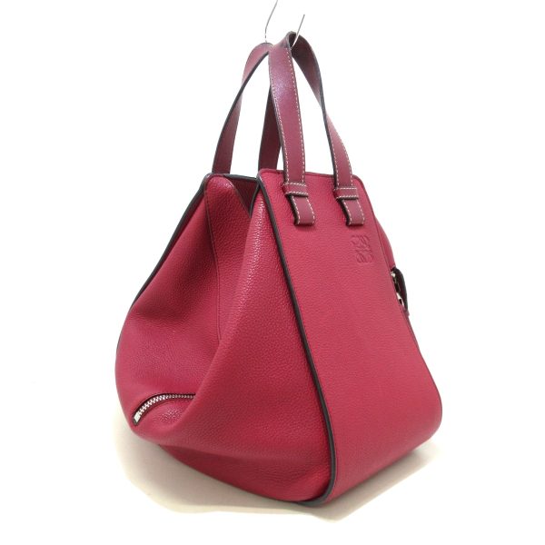 37932649 2 Loewe Hammock Bag Small Handbag Leather Red