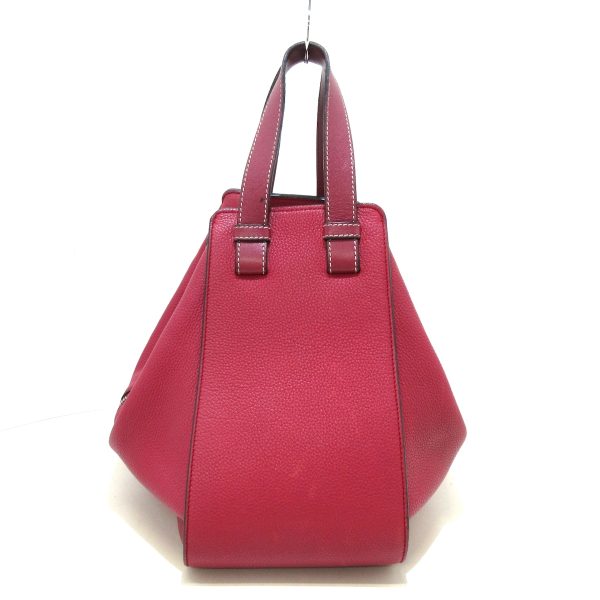 37932649 3 Loewe Hammock Bag Small Handbag Leather Red