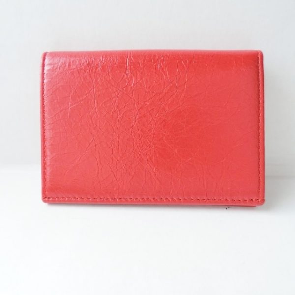 37932793 2 Balenciaga Leather Card Case Red